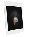 Scary Black Bear Large Aluminum Sign 12 x 18&#x22; - Portrait-Aluminum Sign-TooLoud-12x18"-Davson Sales