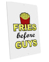 Fries Before Guys Matte Poster Print Portrait - Choose Size by TooLoud-Poster Print-TooLoud-12x18"-Davson Sales