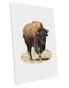 Strong Bison Cutout Large Aluminum Sign 12 x 18&#x22; - Portrait-Aluminum Sign-TooLoud-12x18"-Davson Sales