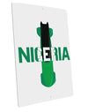 Nigeria Bobsled Large Aluminum Sign 12 x 18&#x22; - Portrait by TooLoud-TooLoud-12x18"-Davson Sales