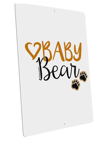 Baby Bear Paws Large Aluminum Sign 12 x 18&#x22; - Portrait-Aluminum Sign-TooLoud-12x18"-Davson Sales