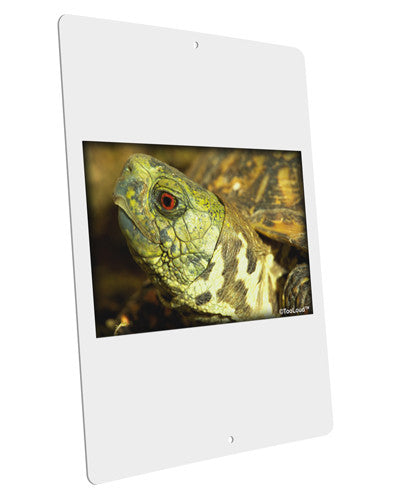 Menacing Turtle Large Aluminum Sign 12 x 18&#x22; - Portrait-Aluminum Sign-TooLoud-12x18"-Davson Sales