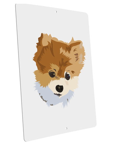 Custom Pet Art Large Aluminum Sign 12 x 18&#x22; - Portrait by TooLoud-TooLoud-12x18"-Davson Sales