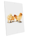 Cute Chicks Large Aluminum Sign 12 x 18&#x22; - Portrait-Aluminum Sign-TooLoud-12x18"-Davson Sales