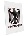 Bundeswehr Logo with Text Large Aluminum Sign 12 x 18&#x22; - Portrait-Aluminum Sign-TooLoud-12x18"-Davson Sales
