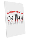 Remember The Fallen 91101 Large Aluminum Sign 12 x 18&#x22; - Portrait-Aluminum Sign-TooLoud-12x18"-Davson Sales