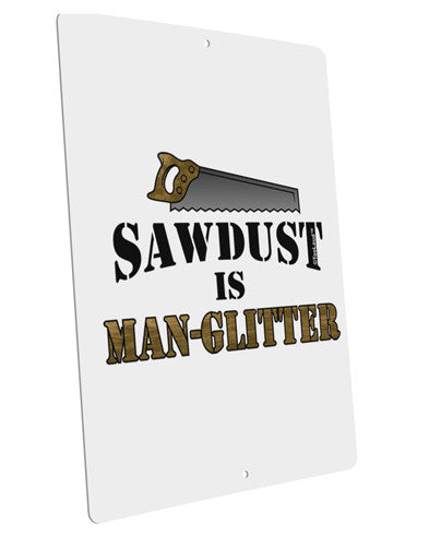 Sawdust is Man Glitter Matte Poster Print Portrait - Choose Size by TooLoud-Poster Print-TooLoud-12x18"-Davson Sales