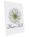 Pretty Daisy - Flower Child Large Aluminum Sign 12 x 18" - Portrait-Aluminum Sign-TooLoud-Davson Sales