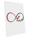 Infinite Love Large Aluminum Sign 12 x 18&#x22; - Portrait-Aluminum Sign-TooLoud-12x18"-Davson Sales