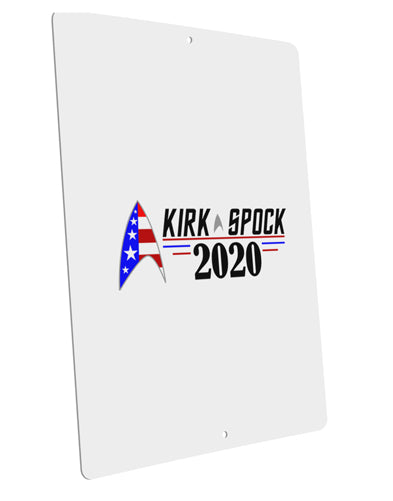 Kirk Spock 2020 Funny Large Aluminum Sign 12 x 18&#x22; - Portrait by TooLoud-TooLoud-12x18"-Davson Sales