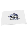 Change In The World Gandhi Large Aluminum Sign 12 x 18&#x22; - Landscape-Aluminum Sign-TooLoud-18x12"-Davson Sales