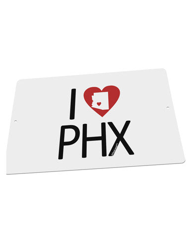 I Heart Phoenix Large Aluminum Sign 12 x 18&#x22; - Landscape-Aluminum Sign-TooLoud-18x12"-Davson Sales