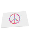 Peace Sign Hearts Large Aluminum Sign 12 x 18&#x22; - Landscape-Aluminum Sign-TooLoud-18x12"-Davson Sales