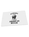 Strong Bison Text Large Aluminum Sign 12 x 18&#x22; - Landscape-Aluminum Sign-TooLoud-18x12"-Davson Sales