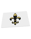 Golden Fleur de Lis Large Aluminum Sign 12 x 18&#x22; - Landscape-Aluminum Sign-TooLoud-18x12"-Davson Sales