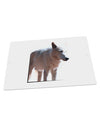 Magnificent Full White Wolf Large Aluminum Sign 12 x 18&#x22; - Landscape-Aluminum Sign-TooLoud-18x12"-Davson Sales