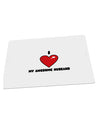 I Heart My Awesome Husband Large Aluminum Sign 12 x 18&#x22; - Landscape by TooLoud-TooLoud-18x12"-Davson Sales