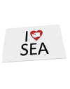 I Heart Seattle Large Aluminum Sign 12 x 18&#x22; - Landscape-Aluminum Sign-TooLoud-18x12"-Davson Sales