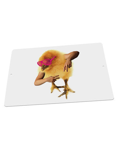 Bro Chick Large Aluminum Sign 12 x 18&#x22; - Landscape-Aluminum Sign-TooLoud-18x12"-Davson Sales