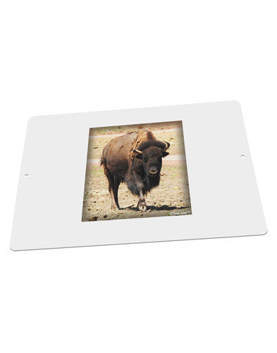 Strong Bison Large Aluminum Sign 12 x 18&#x22; - Landscape-Aluminum Sign-TooLoud-18x12"-Davson Sales