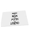 Poppy The Man The Myth The Legend Large Aluminum Sign 12 x 18&#x22; - Landscape by TooLoud-TooLoud-18x12"-Davson Sales