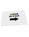 I Think He's Gay Right Matte Poster Print Landscape - Choose Size by TooLoud-Poster Print-TooLoud-18x12"-Davson Sales