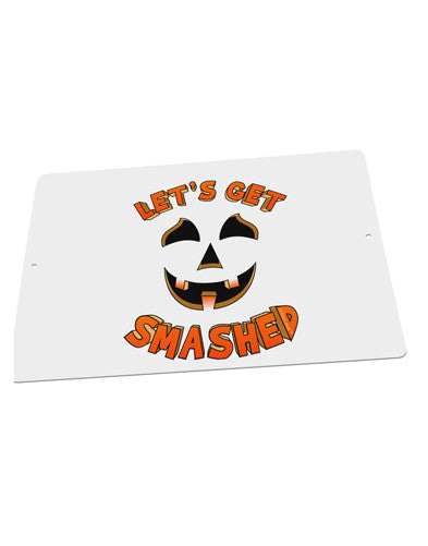 Let's Get Smashed Pumpkin Matte Poster Print Landscape - Choose Size by TooLoud-Poster Print-TooLoud-18x12"-Davson Sales