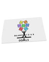 Balance Your Goals Large Aluminum Sign 12 x 18&#x22; - Landscape-Aluminum Sign-TooLoud-18x12"-Davson Sales