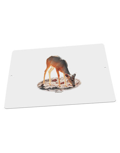 Little Buck Cutout Large Aluminum Sign 12 x 18&#x22; - Landscape-Aluminum Sign-TooLoud-18x12"-Davson Sales