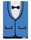 Blue Tuxedo Suit Costume Aluminum 8 x 12&#x22; Aluminum Sign All Over Print-Aluminum Sign-TooLoud-White-Davson Sales