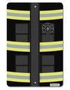 Firefighter Black AOP Aluminum 8 x 12&#x22; Aluminum Sign All Over Print-Aluminum Sign-TooLoud-White-Davson Sales