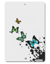 Splatter Butterflies AOP Aluminum 8 x 12&#x22; Aluminum Sign All Over Print-Aluminum Sign-TooLoud-White-Davson Sales