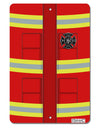 Firefighter Red AOP Aluminum 8 x 12&#x22; Aluminum Sign All Over Print-Aluminum Sign-TooLoud-White-Davson Sales