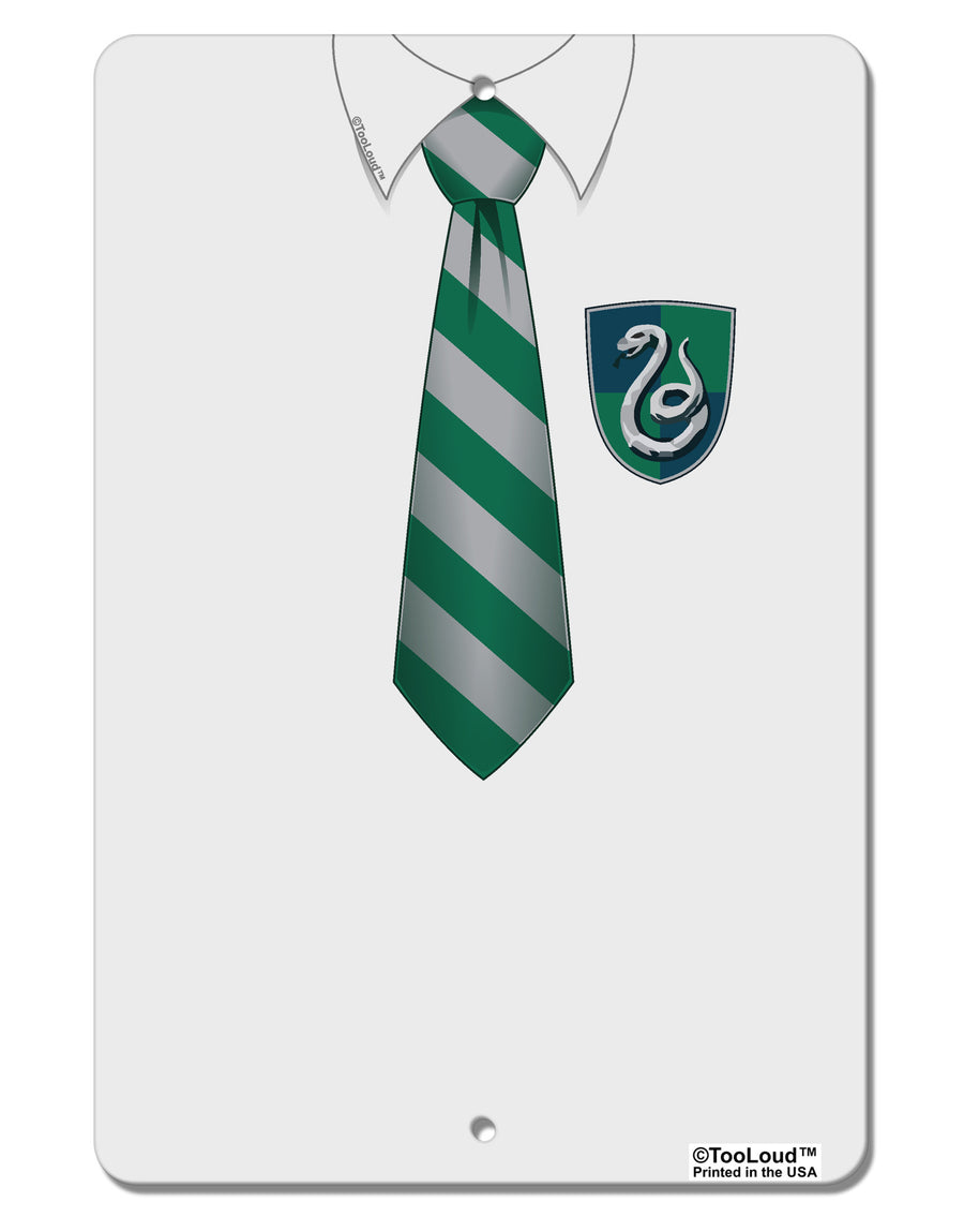 Wizard Uniform Green and Silver Aluminum 8 x 12&#x22; Aluminum Sign All Over Print-Aluminum Sign-TooLoud-White-Davson Sales