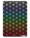 Chakra Colors Flower of Life Aluminum 8 x 12&#x22; Aluminum Sign All Over Print-Aluminum Sign-TooLoud-White-Davson Sales