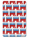 Republican Symbol All Over Aluminum 8 x 12&#x22; Aluminum Sign All Over Print-Aluminum Sign-TooLoud-White-Davson Sales