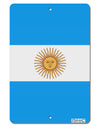 Argentina Flag AOP Aluminum 8 x 12&#x22; Aluminum Sign All Over Print-Aluminum Sign-TooLoud-White-Davson Sales