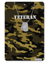 Veteran Dog Tags Aluminum 8 x 12&#x22; Aluminum Sign All Over Print-Aluminum Sign-TooLoud-White-Davson Sales