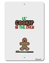 Lil Cookie In The Oven - Maternity AOP Aluminum 8 x 12&#x22; Aluminum Sign All Over Print-Aluminum Sign-TooLoud-White-Davson Sales