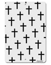 Christian Crosses Aluminum 8 x 12&#x22; Aluminum Sign All Over Print-Aluminum Sign-TooLoud-White-Davson Sales