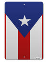 Puerto Rico Flag AOP Aluminum 8 x 12&#x22; Aluminum Sign All Over Print-Aluminum Sign-TooLoud-White-Davson Sales