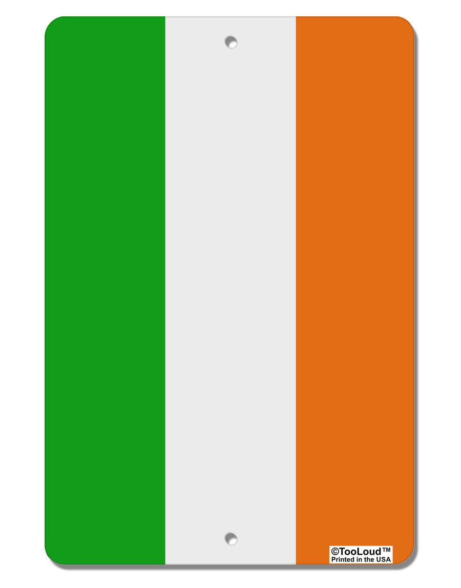 Irish Flag - Flag of Ireland Aluminum 8 x 12&#x22; Aluminum Sign All Over Print-Aluminum Sign-TooLoud-White-Davson Sales