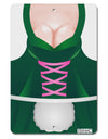 Sexy Dirndl Costume Green Aluminum 8 x 12&#x22; Aluminum Sign All Over Print by TooLoud-Aluminum Sign-TooLoud-White-Davson Sales