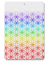 Chakra Flower of Life on White Aluminum 8 x 12&#x22; Aluminum Sign All Over Print-Aluminum Sign-TooLoud-White-Davson Sales