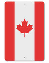 Canadian Flag All Over Aluminum 8 x 12&#x22; Aluminum Sign All Over Print by TooLoud-Aluminum Sign-TooLoud-White-Davson Sales