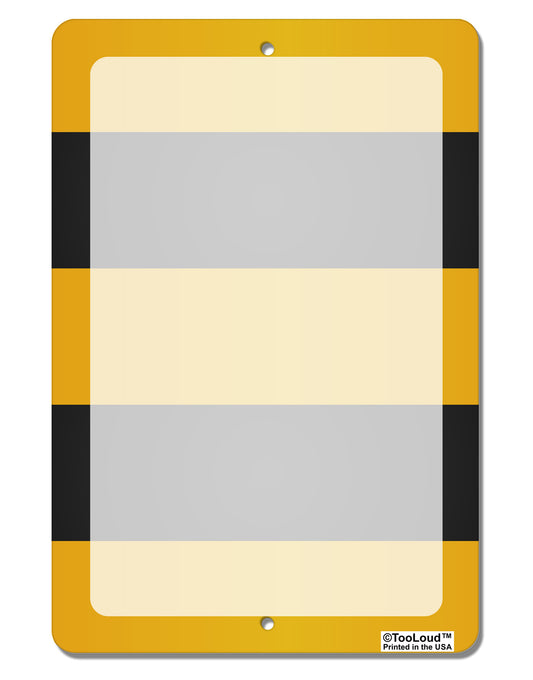 Bee Stripe Costume Aluminum 8 x 12&#x22; Dry Erase Board Sign All Over Print-Dry Erase Board-TooLoud-White-Davson Sales