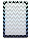 Cool Ocean Zig Zags Aluminum 8 x 12&#x22; Dry Erase Board Sign All Over Print-Dry Erase Board-TooLoud-White-Davson Sales