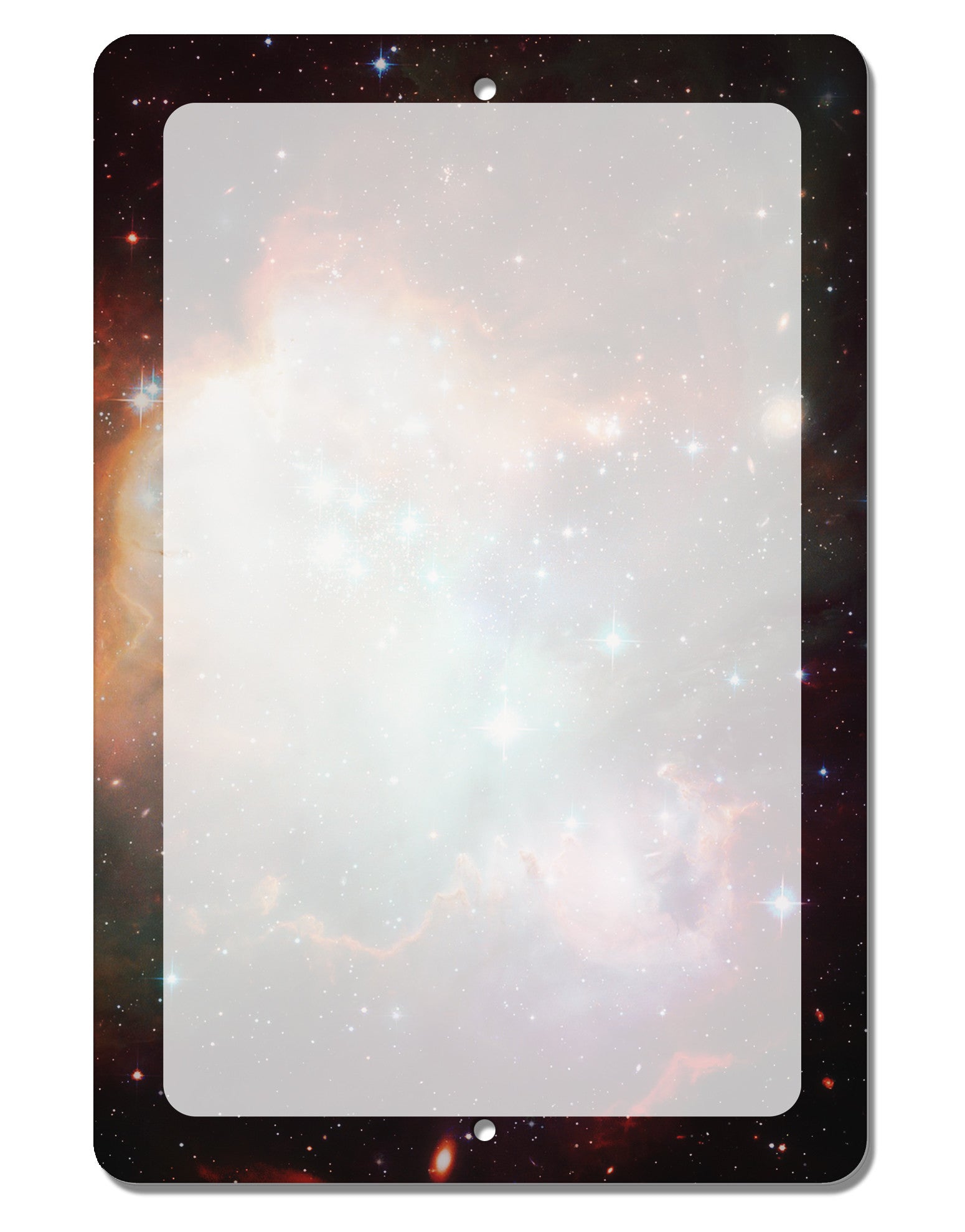 Space All Over Aluminum 8 x 12&#x22; Dry Erase Board Sign All Over Print by TooLoud-Dry Erase Board-TooLoud-White-Davson Sales