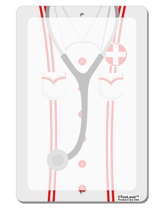Nurse AOP Aluminum 8 x 12&#x22; Dry Erase Board Sign All Over Print-Dry Erase Board-TooLoud-White-Davson Sales