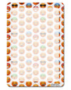 Lots Of Emojis AOP Aluminum 8 x 12&#x22; Dry Erase Board Sign All Over Print-Dry Erase Board-TooLoud-White-Davson Sales